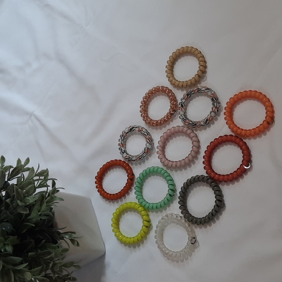 TELETIES Accessories - TELETIES - 12 Large Teleties in Multiple Colors